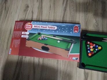 Stoni sportovi: 1. Mini bilijar 2. Mini fliper Slanje Brzom postom ide na odgovornost — 4