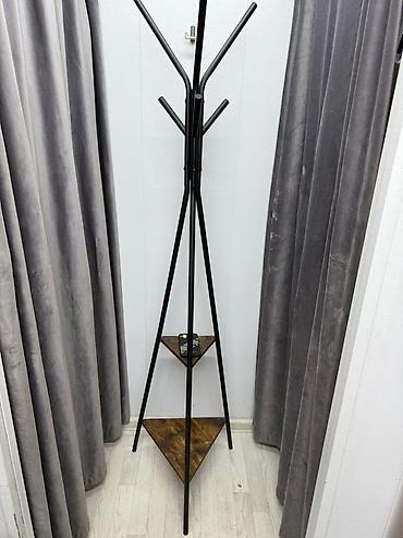 Вешалки: Напольная вешалка «Дерево» (металл) - Дизайн: ствол с ветвями — 18