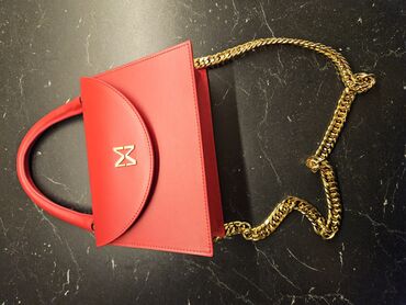 accessories stiklice e: Mona crvena torba . Nova