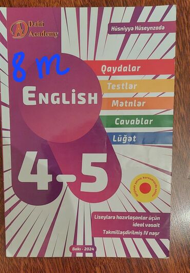 Testlər: Məhsul: Dərs vəsaitləri və test kitabları dəsti - Azərbaycan dili – — 6