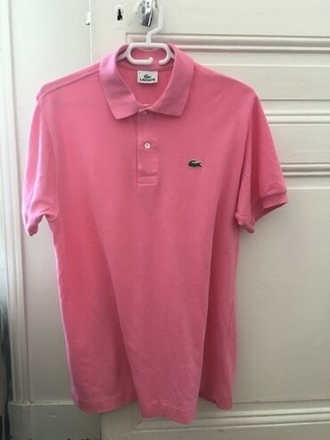 majica s: Men's T-shirt Lacoste, L (EU 40), bоја - Roze