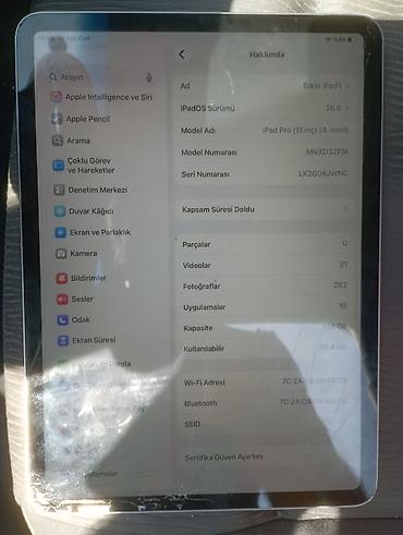 ikinci el ipad pro: İşlənmiş Apple iPad Pro 11 (2022), 11", 128 GB, Ödənişli çatdırılma — 5