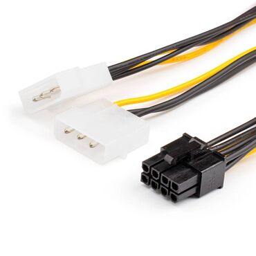 кабели и переходники для серверов 1 8 м: Переходник Molex to 8pin для питания видеокарты. МЕДНЫЙ, не железный!