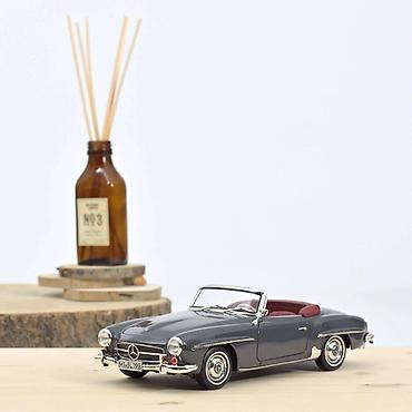 tricikl bubamara: 🚘 Mercedes-Benz 190 SL Roadster 1957 – Grey – Norev Norev — 1