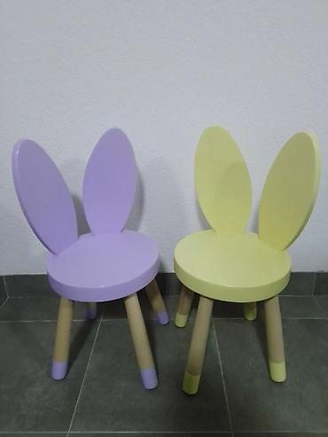 Setovi stolova i stolica: Zeka mis stolice fi26cm 3000din zeka mis fi 30 3100din kruna — 40