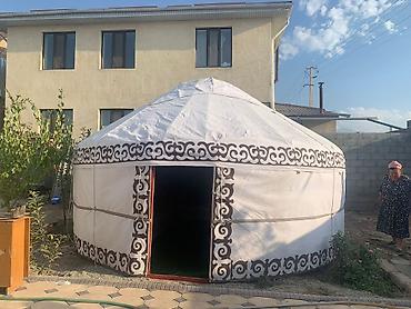Спорт жана хобби: Боз үйлөрдү ижаралоо, Каркасы Металл, 75 баш, Самоор, Үстөл, Отургучтар — 7