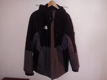 north face: Куртка 7XL (EU 54), 8XL (EU 56), 9XL (EU 58), түсү - Боз