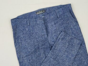 dżinsy skinny high ankle: Lola, Spodnie materiałowe damskie, rozmiar XL