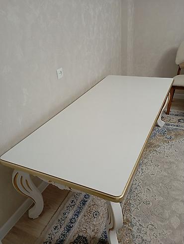 fire maple: Стол для зала, Б/у, Не раскладной, Прямоугольный — 1