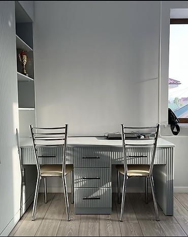 bunk bed: Детская гарнитура, Новый, Для мальчика, цвет - Серый — 4