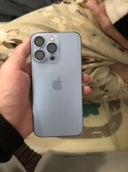 крутые наушники: IPhone 13 Pro, Б/у, 128 ГБ, Синий, Коробка, Наушники, Зарядное устройство, 82 %