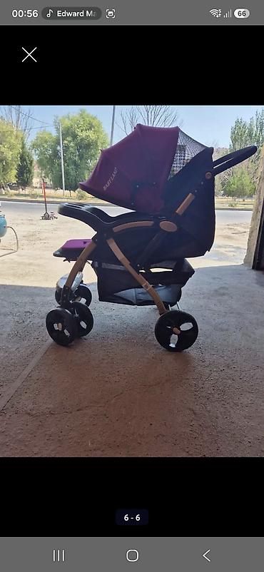 anex baby: Uşaq arabası – Babyland - Rəng: bənövşəyi/çəhrayı, çərçivə — 4
