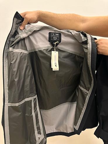 большемеры: Мужская куртка, XL, Adidas, Новый, цвет - Черный, Бесплатная доставка — 7