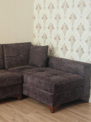 kunc divanl: Künc divan, İşlənmiş, Açılan, Bazalı, Parça, Çatdırılma yoxdur — 3
