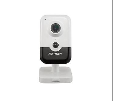 Фото жана видеокамералар: IP-камера Hikvision (кубическая) Компактная внутренняя IP‑камера для — 1