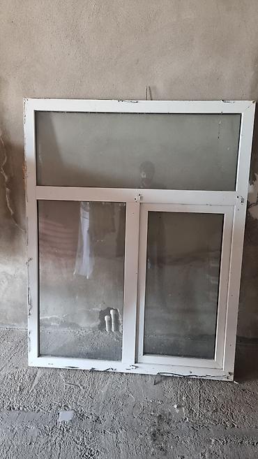 lalafo panel radiator: PVC pəncərə bloku - Material: ağ rəngli PVC profil - Konfiqurasiya — 1