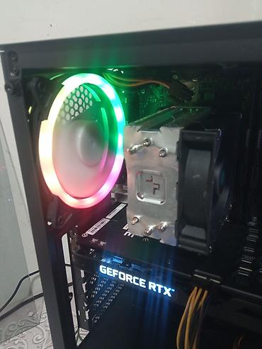 manitor hdmi: Gaming stolüstü kompüter (RGB işıqlanma ilə) SALAM I3 12 nesil 16 RAM — 2