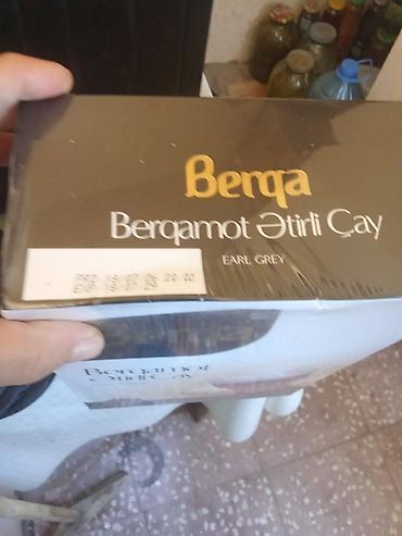 Qida məhsulları: Berqa Bergamot Ətirli Çay (Earl Grey) – 900 qram Berqa markalı — 2