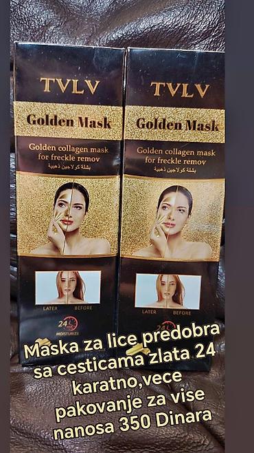 solid 2 0 heets: TVLV Golden Mask – zlatna kolagenska maska za lice - Formula sa — 1