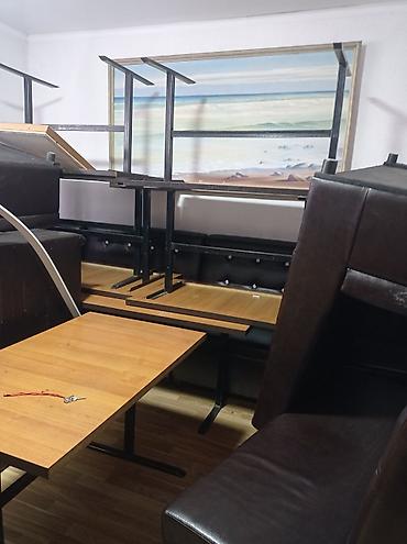 Столы и стулья для кафе: Стол и стул для кафе, Б/у — 3