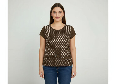 sukienka z bluzy: T-shirt damski, rozmiar XL