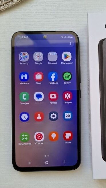 самсунг а52 телефон: Samsung Galaxy A54 5G, 256 ГБ, түсү - Кара, 1 SIM, 2 SIM, eSIM