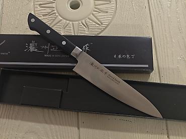 нож топорик: Японский кухонный нож Gyuto 180 мм — Sword Smith, произведён в городе — 2