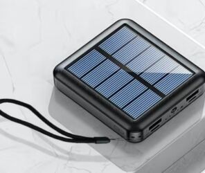 универсальные мобильные батареи для планшетов pineng: Солнечный пауэрбанк с многоразъёмными встроенными кабелями Ключевые