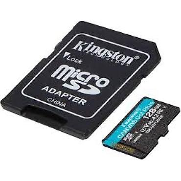 macbook canta: Kingston Canvas Go! Plus SDCG3/128GB 128GB microSDXC yaddaş kartı (SD — 2