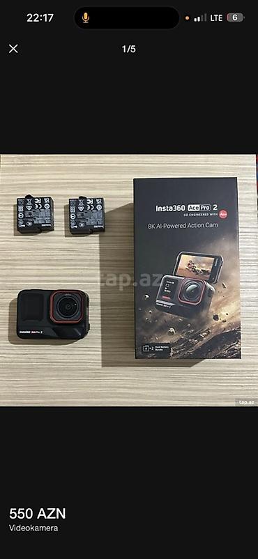 Фото и видеокамеры: Insta360 Ace Pro 2 – 8K AI-Powered Action Cam (Leica ilə birlikdə — 3