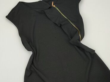 bluzki czarne krótki rękaw: Blouse, S (EU 36), condition - Good