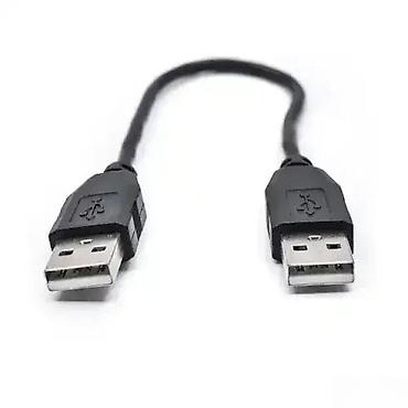 Druga oprema za računare i laptopove: USB A muški na USB A muški kabl (Kettz) - Tip konektora: USB Type‑A — 1