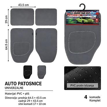 KMT patosnice za automobile 2000084 Opis: Univerzalni set patosnica