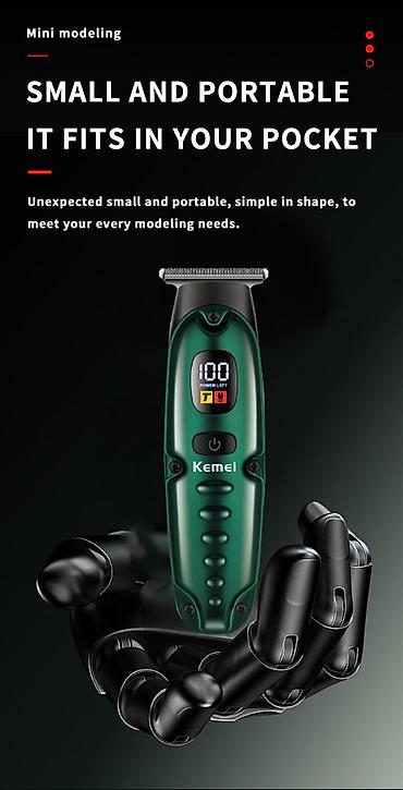 epilyator satilir: Trimmer Kemei 2259 - 6500-7000 RPM / 2 Sürətli / 600mAh / 150 Dəqiqə / — 2