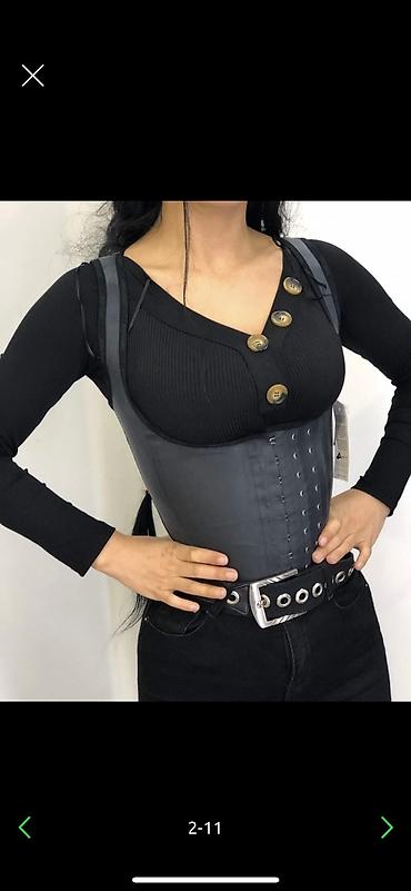 Бандажи, корсеты, корректоры: Корсет Ann Cherry оригинал 100% латекс 38(Xl) обхват талии 93-100 — 2