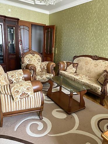 klassik divan: Б/у, Классический диван, 2 кресла, Диван, Нераскладной — 2