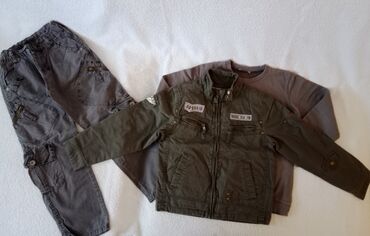 Paketi dečije odeće: Paket: Farmerke, Jakne, Pantalone, Za dečake, uzrast: 7-8 godina — 4