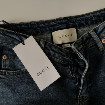 оригинал джинсы: Мом, Gucci, Италия