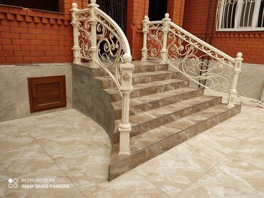 Kafel və metlax: Qranit effektli böyük format döşəmə plitələri – tünd boz - Material — 28