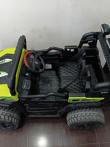 Uşaq dünyası: Uşaqlar üçün elektrikli off-road tipli minik maşını (UTV/RZR — 3