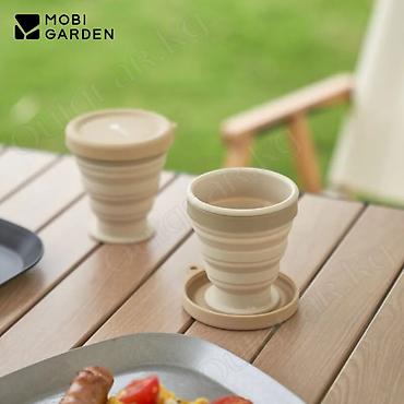 гармошки: 🟠 Складной силиконовый стакан Mobi Garden 🟠 ⠀ Складной силиконовый — 1