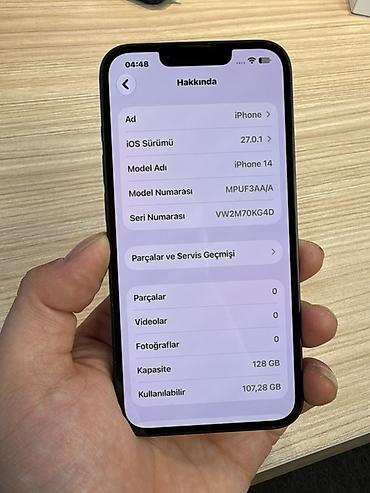 iphone u: IPhone 14, 128 GB, Midnight, Face ID — 4