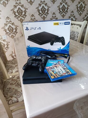 azerbaycan xbox series x: PlayStation 4 slim.Iki il once magazadan alinib cox az isdifade