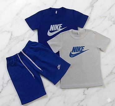 nike deca: Dečiji komplet za leto – majica kratkih rukava + bermude gs - Brend — 2