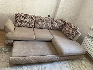 Divanlar: Künc divan, İşlənmiş, Açılan, Bazalı, Vеlur parça — 3