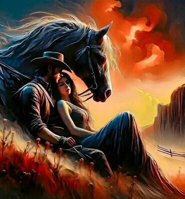 Stilske umetničke slike: Umjetničke slike – set digitalnih ilustracija - Kolekcija od tri — 31