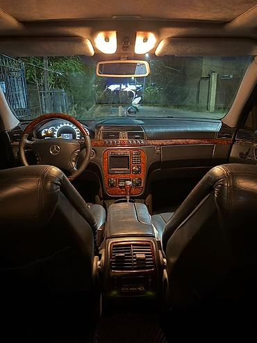 buick roadmaster: Mercedes-Benz S-Class: 2002 г., Автомат, Бензин, Седан — 9