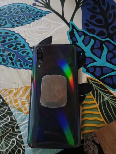Samsung: Samsung Galaxy A50, 64 GB, rəng - Bənövşəyi, Sensor, Barmaq izi, İki sim kartlı