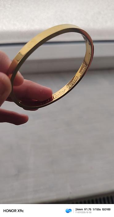 oglan ucun qol saatlari: Bilərzik, Cartier, Sarı qızıl, 750 Əyar — 1