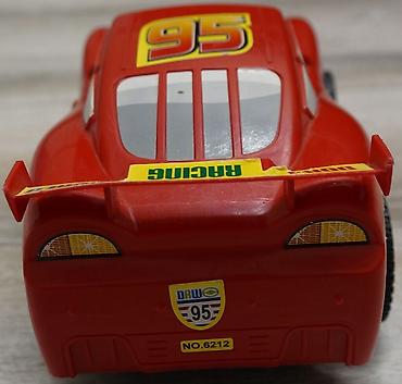 qin f25: Oyuncaq maşın Lightning McQueen Lightning McQueen 7390U model oyuncaq — 4